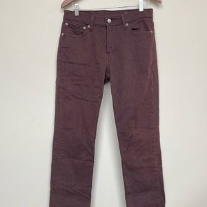 Maroon Levi’s 511